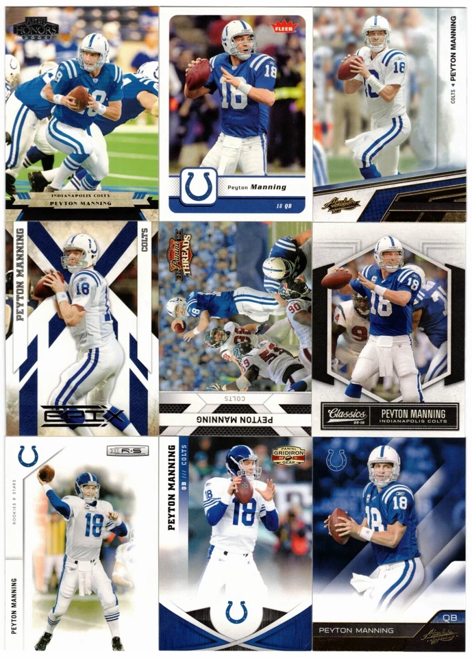 Peyton Manning Base & Insert Cards You Pick the Card 2006-2020 - Image 1 of 1