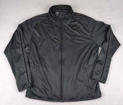 Nike Jacket Men's XL Gray 519534 Full Zip Track Jacket Nike Swoosh logo - Image 1 of 4