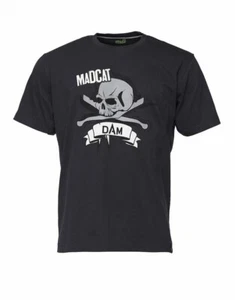 Dame MadCat Crâne Tee Gr. M Tee-Shirt Angelshirt Pêcheur Chemise Pêche au Silure - Photo 1/1