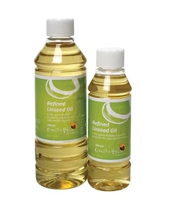 Quality Artists Refined Linseed Oil - 250ml or 500ml Bottles - Picture 1 of 3