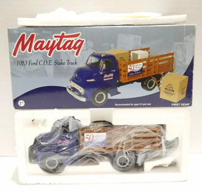 Maytag Dryers 1953 Ford COE Statke Bed Truck First Gear, 50 Years, Model 19-3079 - Image 1 of 4