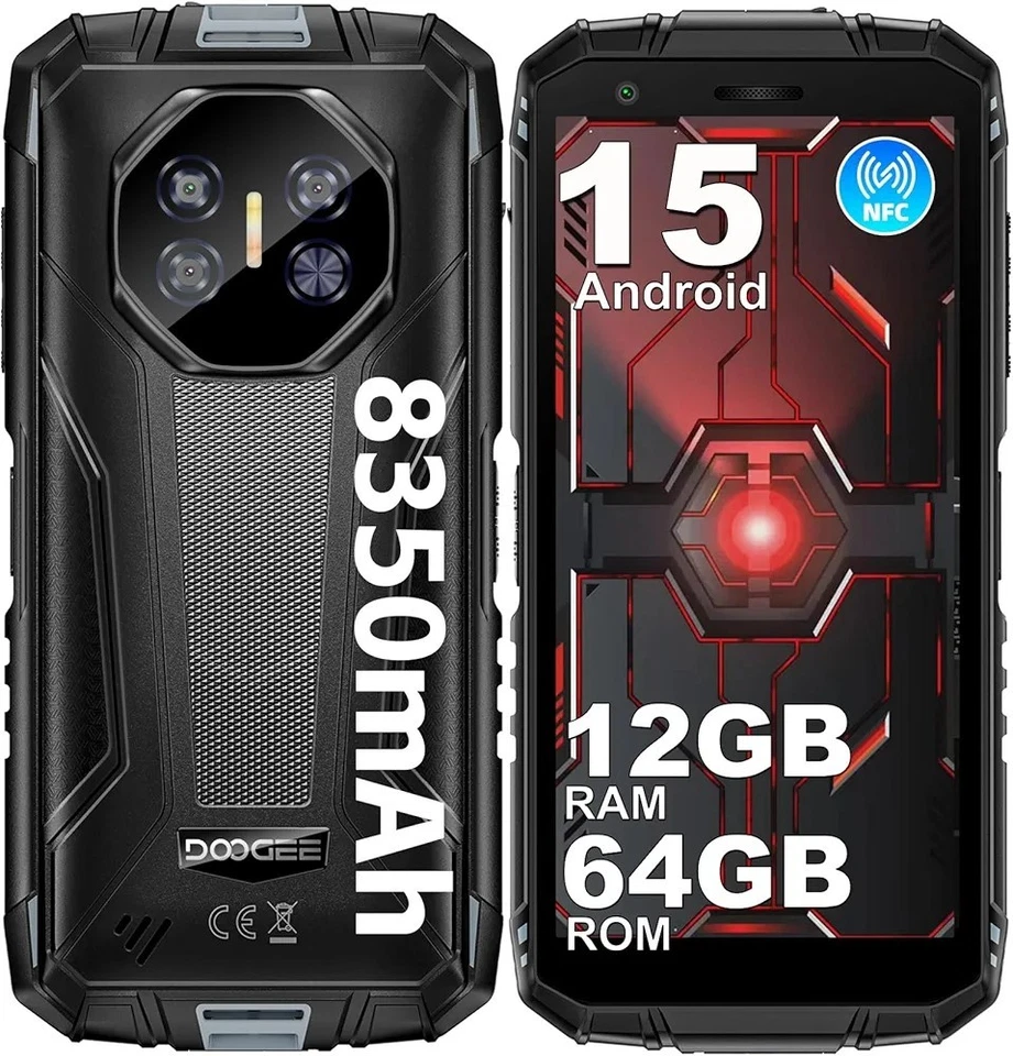 DOOGEE Fire 3  Smartphone Android 15, UNISOC SC9863A, 5.5" IPS HD+ Display - Immagine 1 di 4