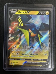 Juego de cartas coleccionables Pokémon Vikavolt V Darkness Ablaze 060/189 Holo ultra raro - Imagen 1 de 2