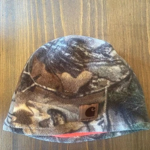 Carhartt Camo Fleece Beanie for youth boy - Picture 1 of 4