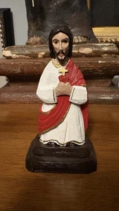 Vintage Sagrado Corazón, Santo Puerto Rico Sacred Heart by Antonio Aviles 90 - Picture 1 of 9