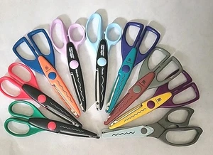 Lot Of Varied Scissors Paper Edger Scrapbooking Photo Cardstock Decorative Craft - Picture 1 of 6