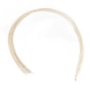Violin Bow Hair White Violin Bow Replacement Horse Hair Musical Accessories 1/8 - Picture 1 of 12