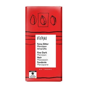 Vivani Dark Marzipan Amaretto 60% Chocolate Organic 100g - Picture 1 of 1