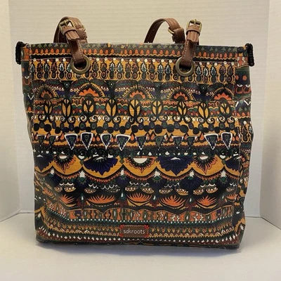 Sakroots by The Sak Coated Canvas Multicolor Large Tote/Purse - Image 1 of 4