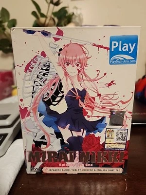DVD Anime Mirai Nikki (Future Diary) Full Series (1-26 + OVA) English Sub 2 Disc - Image 1 of 4