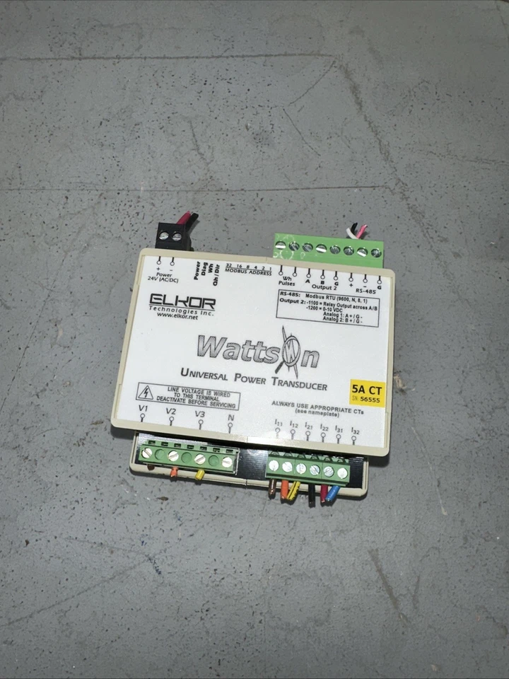 Transductor de potencia universal Wattson 1100-5a Foto 1 de 4