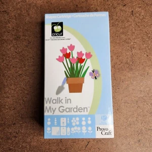 Cricut Cartridge Walk In My Garden komplett vollständig getestet und funktionsfähig UNVERBUNDEN - Bild 1 von 3