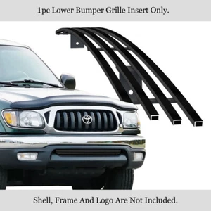 For 2001-2004 Toyota Tacoma Prerunner 4WD Bumper Stainless Black Billet Grille - Picture 1 of 7