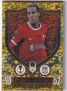 Topps Match Attax CL Extra 23/24 Kings of Europe 284 Virgil van Dijk - Bild 1 von 1