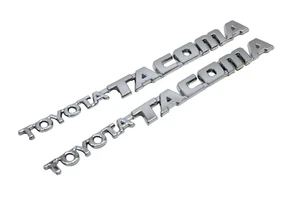 95-04 Toyota Tacoma Door Side Badge Logo Fender Chrome Set - Picture 1 of 5