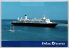 Postcard Holland American Cruise Ship Boat Nieuw Amsterdam Vintage Card