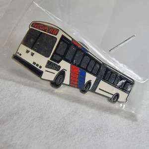 Spilla cappello bavero Neoplan Metro Denver Colorado sigillata unica spilla autobus vintage  - Foto 1 di 9