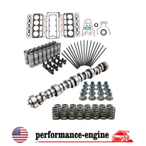 Stage 3 Camshaft head gasket Lifters Pushrods Kit For GM LS Truck 4.8 5.3 6.0L - Bild 1 von 8