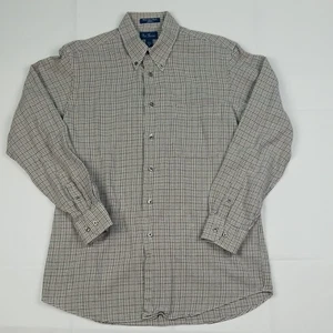 Camisa Paul Fredrick Para Hombres Multicolor A Cuadros Manga Larga 100% Algodón Talla Mediana - Imagen 1 de 10