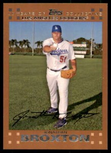 Jonathan Broxton Card 2007 Topps Copper #209