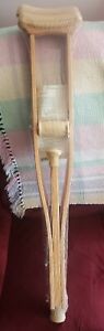 Vintage Lamico Wooden Crutches For Child