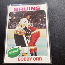 1975-76 Topps Hockey Bobby Orr 100 EX-MT