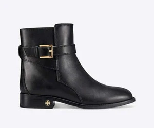 TORY BURCH - BROOKE LEATHER BOOTS **FREE SHIPPING** - Picture 1 of 4