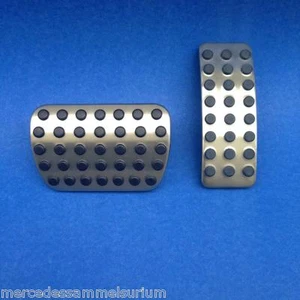 Mercedes Benz Original AMG Sport Pedals Stainless W/C169 a Class & Coupe Nip - Picture 1 of 2