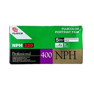 Expired 03/2004 Fujifilm NPH 220 Pro 3 Roll Pack ISO 400 Color Negative Film