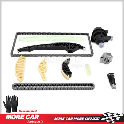 Kit de cadena de distribución bomba de agua para Volkswagen Eos GTI Jetta Passat 2008-2009 2,0 L  Foto 1 de 4
