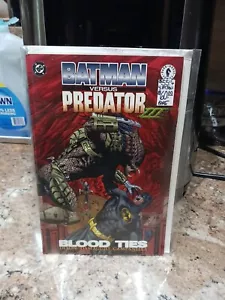 Batman Versus Predator III: Blood Ties TPB (DC, 1998) Dark Horse Comics. RARE - Picture 1 of 13