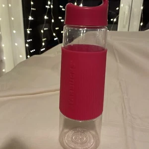 Botella, Starbucks, botella de bebidas, retro, original, rosa, botella de agua - Imagen 1 de 5
