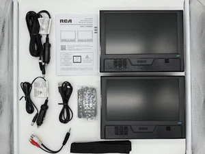 RCA DRC72989DE Sistema DVD doppia riproduzione due schermi da 9 pollici con accessori originali - Foto 1 di 9