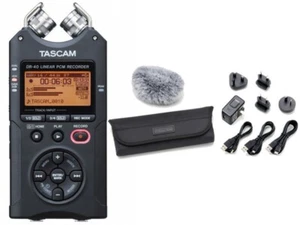 TASCAM DR-40 Digital Audio Recorder Accessory Package AK-DR11G mk3 Set - Picture 1 of 1