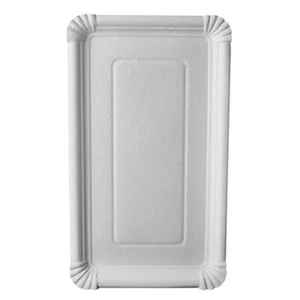 Papstar Teller pure eckig weiss aus Frischfaserkarton 250 Stück - Bild 1 von 1