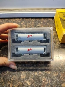 Z Scale Uncle Will's French's 51' Cylindrical Hopper WDW1025 Set #2 60923/60939 - Picture 1 of 5