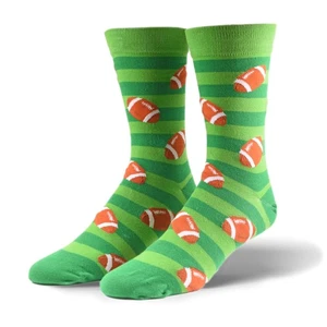 Calcetines Locos Fútbol Divertidos Novedad Calcetines Adulto Grande - Imagen 1 de 5