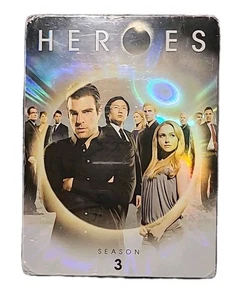 Heroes: Season 3 DVD 6-Disc Set NEW SEALED Special Features Bonus Content 2009 - Picture 1 of 11