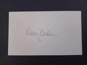 Doug Rader Signed Index Card - Astros, Padres, Blue Jays - Rangers, Angels Mgr-B - Picture 1 of 1