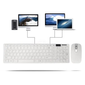 Wireless Keyboard Mouse Combo 2.4G 1600dpi 78 Keys​ For Home Office Gaming - Picture 1 of 12