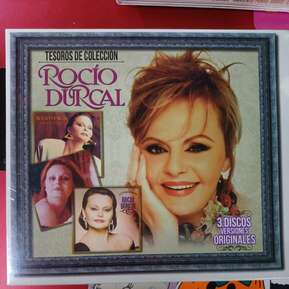Rocio Durcal Tesoros De Coleccion 3 Cd's Versiones Originales Ships Now