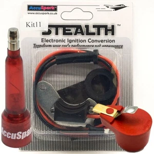 Triumph GT6/ Vitesse Stealth Electronic ignition for DELCO + Red Rotor + Tester - Picture 1 of 8