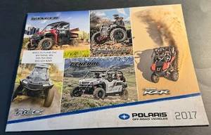 2017 POLARIS ATV & SIDE X SIDE CATALOG BROCHURE 20 PAGES  (772) - Picture 1 of 2