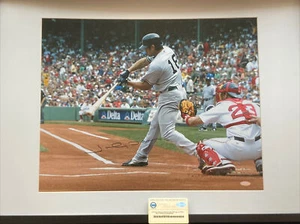 Johnny Damon Yankees Autographed 16x20 Photograph Certified CofA Steiner - Picture 1 of 9