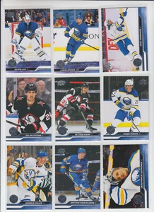 23/24 UD S1 Buffalo Sabres Team Set w/RCs (9 Cards) Dahlin Rousek RC Levi RC + - Bild 1 von 2