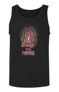 Rosa Panther Shirt Cartoon Comedy Blake Clouseau Herren Tank Top - Bild 1 von 4