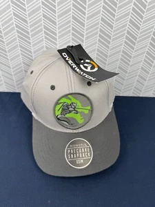 Official Overwatch Genji Embroidered Precurve Snapback Hat/Cap - BRAND NEW - Picture 1 of 6