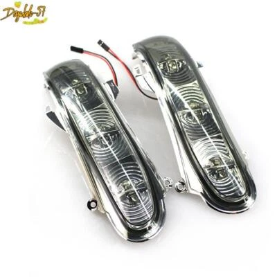 Luz de señal de giro de espejo retrovisor lateral Len ahumada 2 piezas para Mercedes Benz W220 W215 S/CL Foto 1 de 4