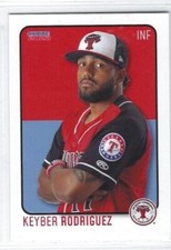 2022 Hickory Crawdads (High A-Texas Rangers) Keyber Rodriguez