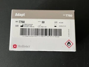 New in Box Hollister Adapt #7760 Adhesive Remover Wipes No Sting EXP 07/2029 - Picture 1 of 6